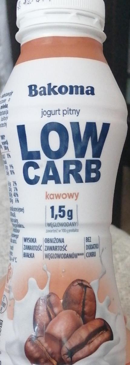 Фото - Jogurt pitny kawowy low carb Bakoma