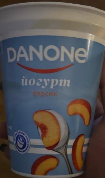 Фото - Йогурт 3.2% Персик Danone