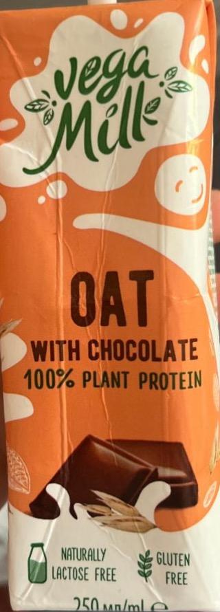 Фото - Milk oat with chocolate 100% plant protein Vega milk