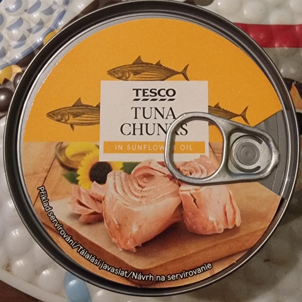 Фото - Tuna Chunks In Sunflower Oil Tesco