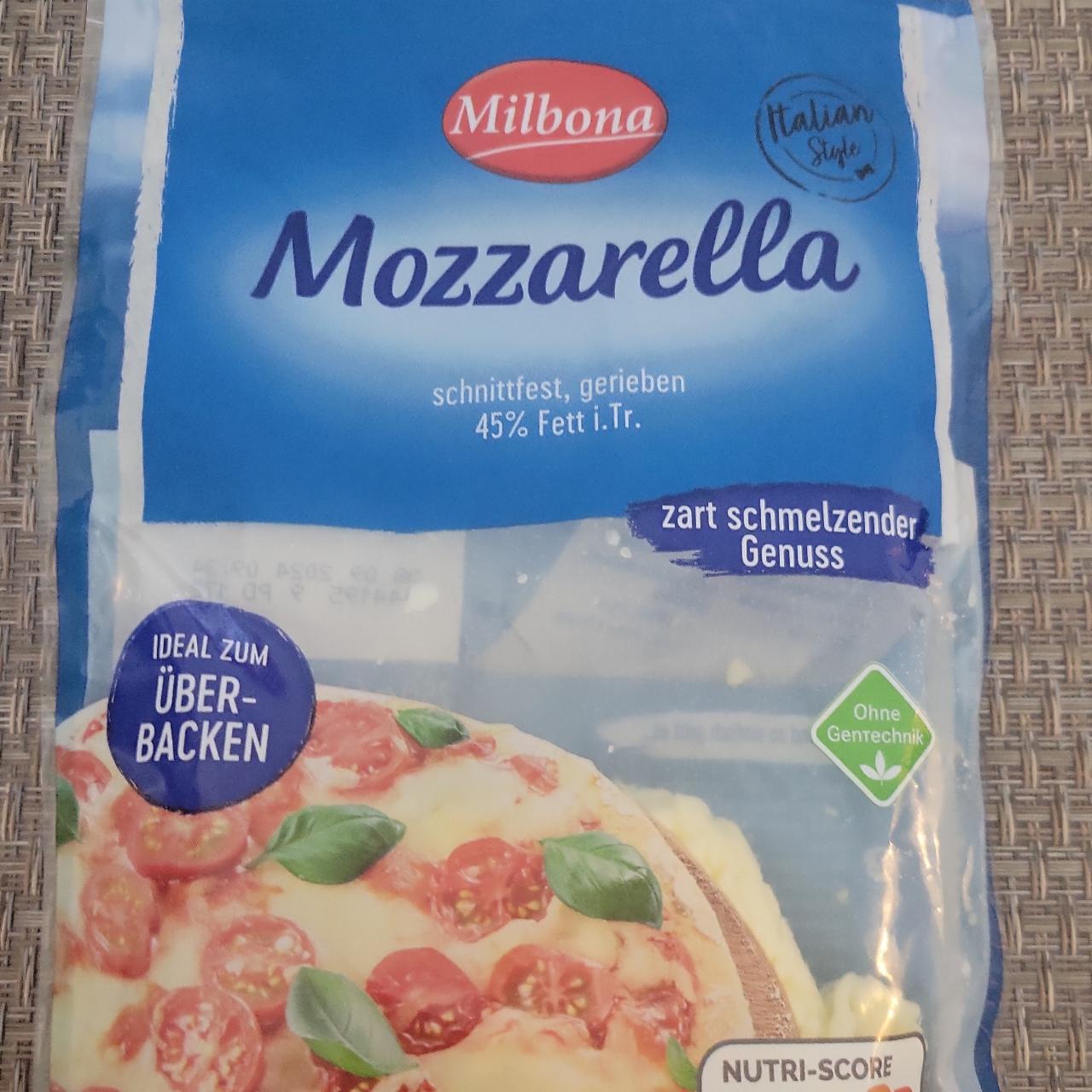 Фото - Mozzarella gerieben Milbona