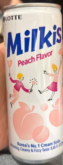 Фото - Milkis Peach Lotte