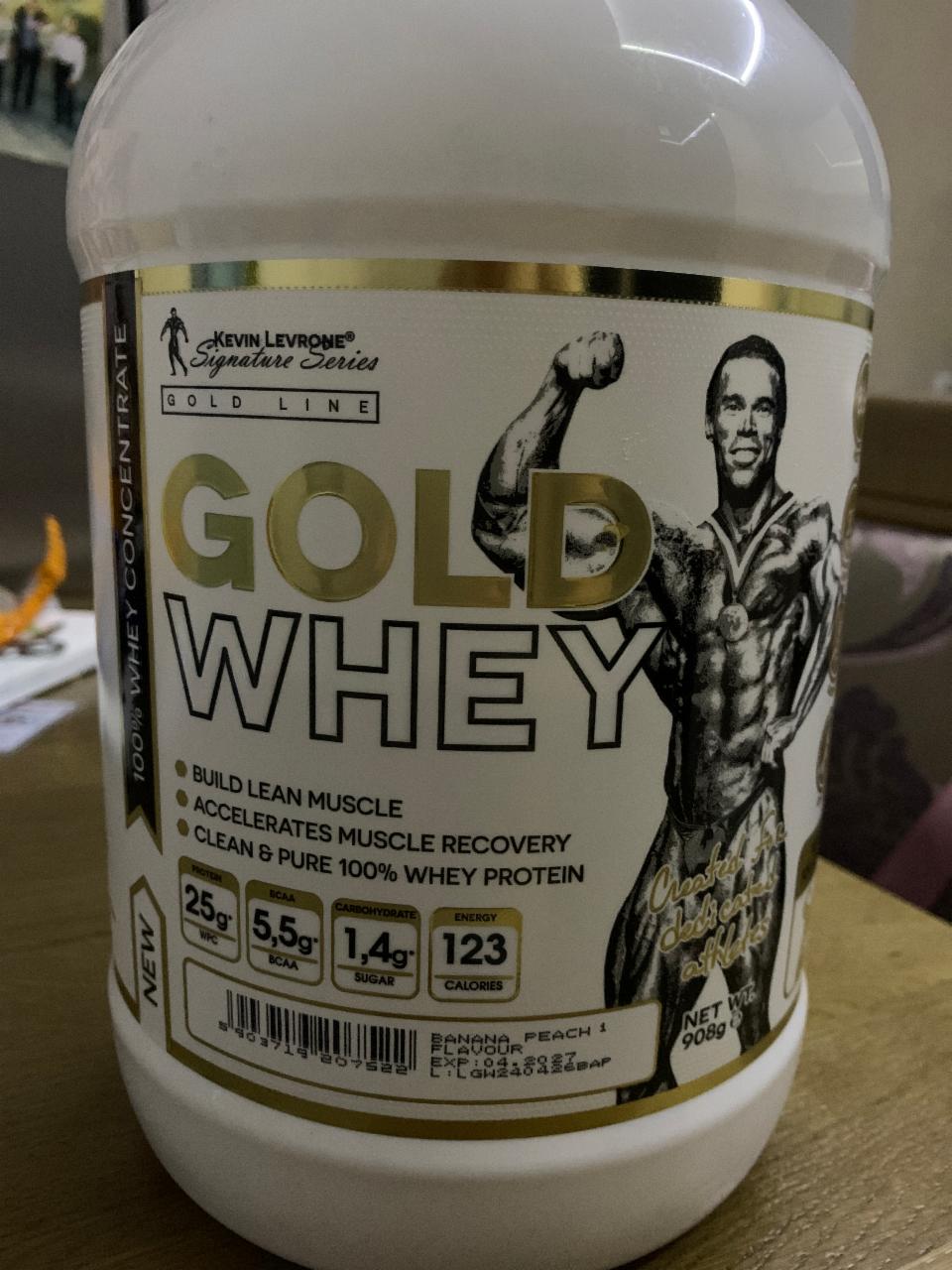 Фото - Протеїн Gold Whey Kevin Levrone