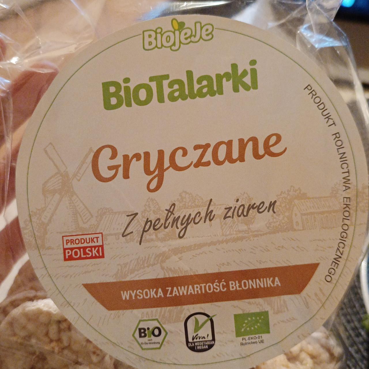 Фото - Bio talarki gryczane z pełnych ziaren BioJeJe