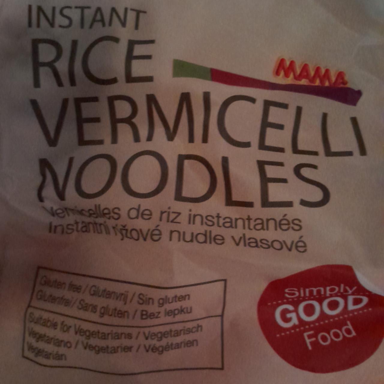 Фото - Instant Rice Vermicelli Noodles Mama