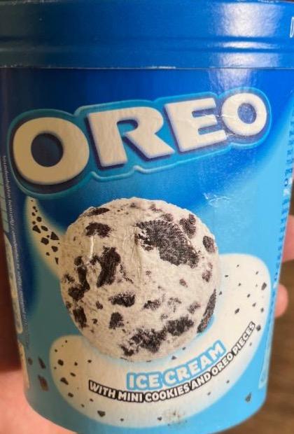 Фото - Ice cream with mini cookies and oreo pieces Oreo