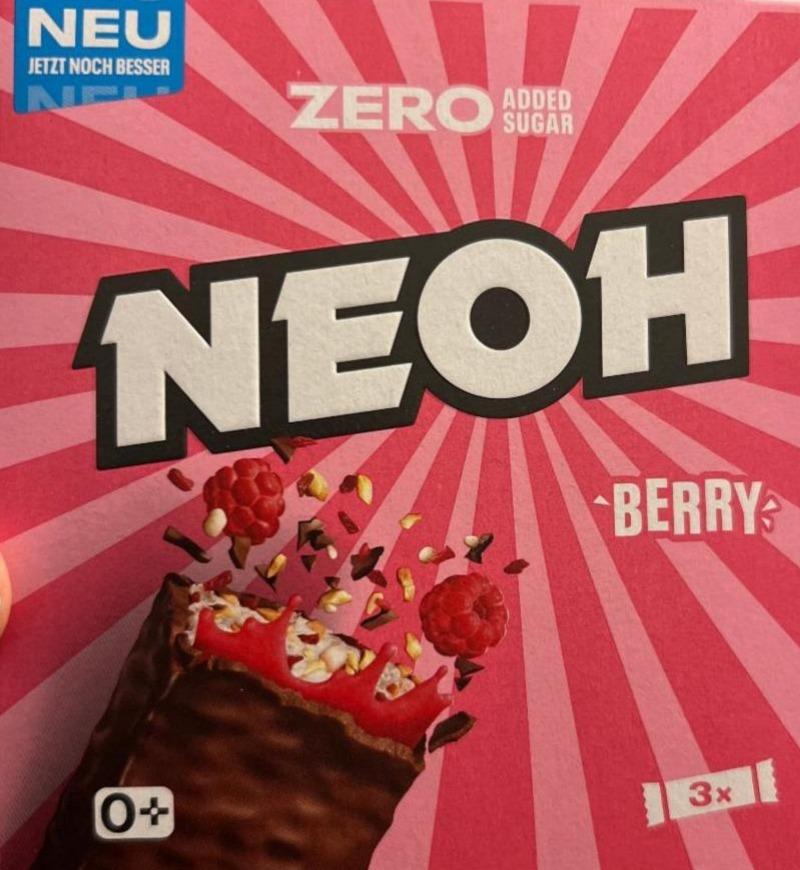 Фото - Schokoriegel Raspberry Crunch Low Carb Vegan ohne Zuckerzusatz Riegel Neon