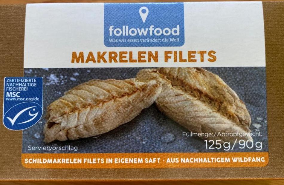 Фото - Makrelen Filets Followfood