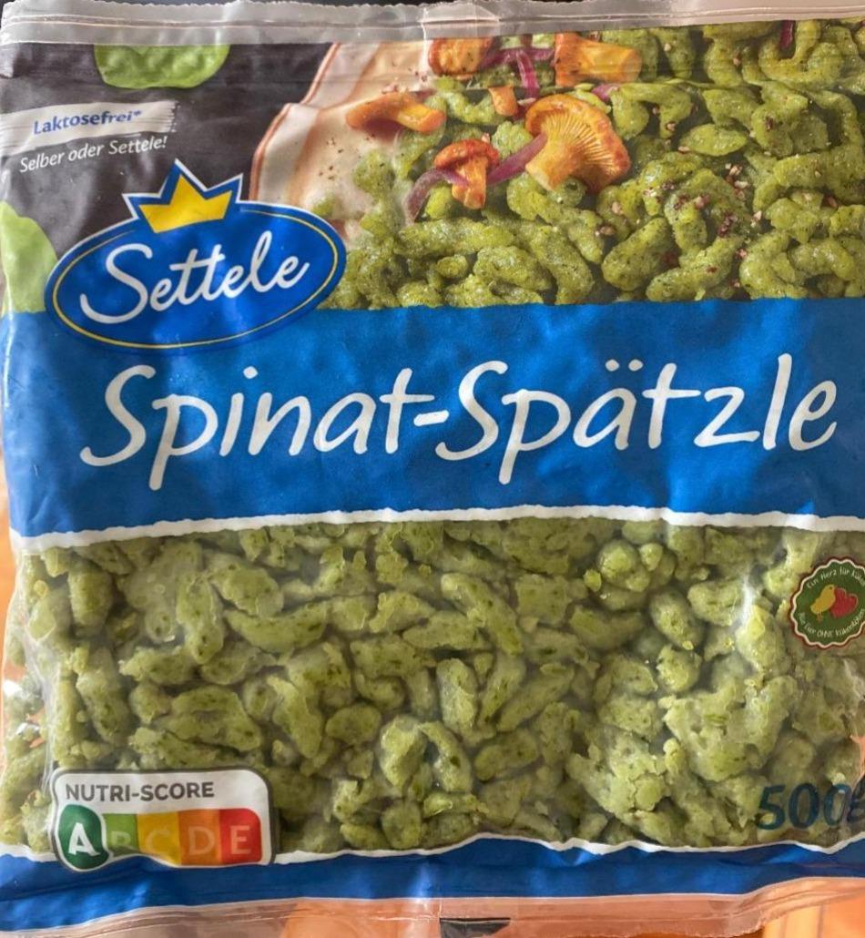 Фото - Spinat-Spätzle Settele