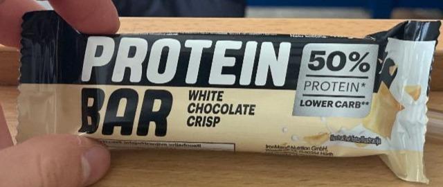 Фото - Protein bar white chocolate crisp IronMaxx