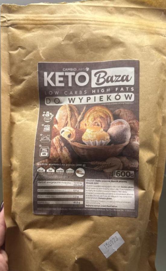 Фото - Суміш для випікання Keto Baza