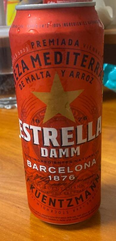 Фото - Пиво 4.6% світле Estrella Damm Barcelona