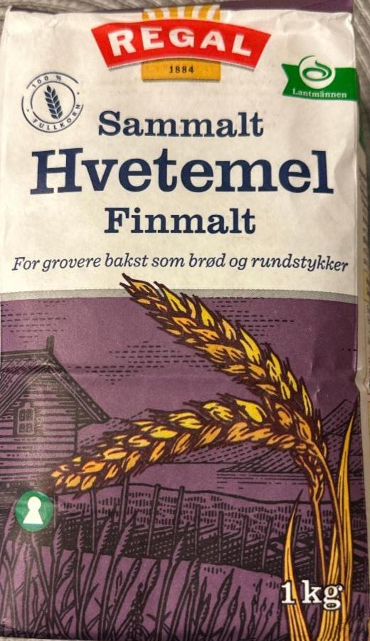 Фото - Sammalt Hvetemel Finmalt Regal