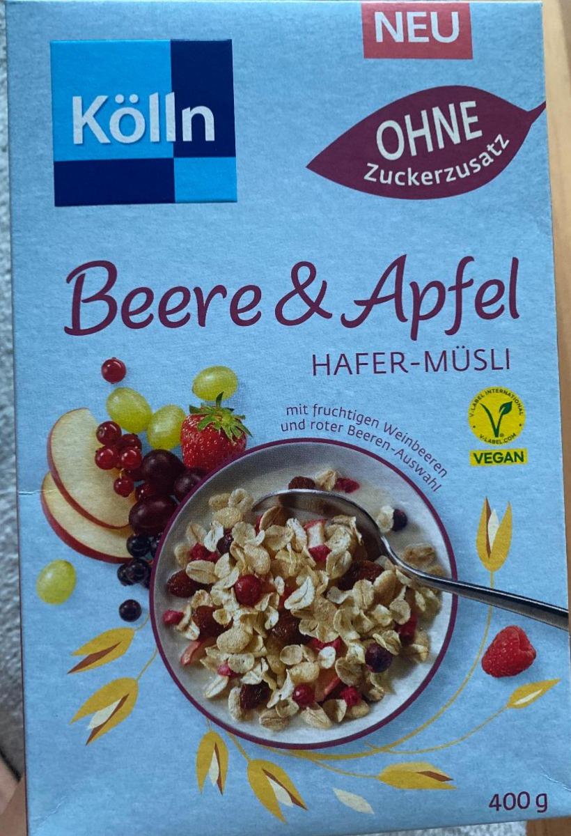 Фото - Beere & Apfel Hafer-Musli Kölln