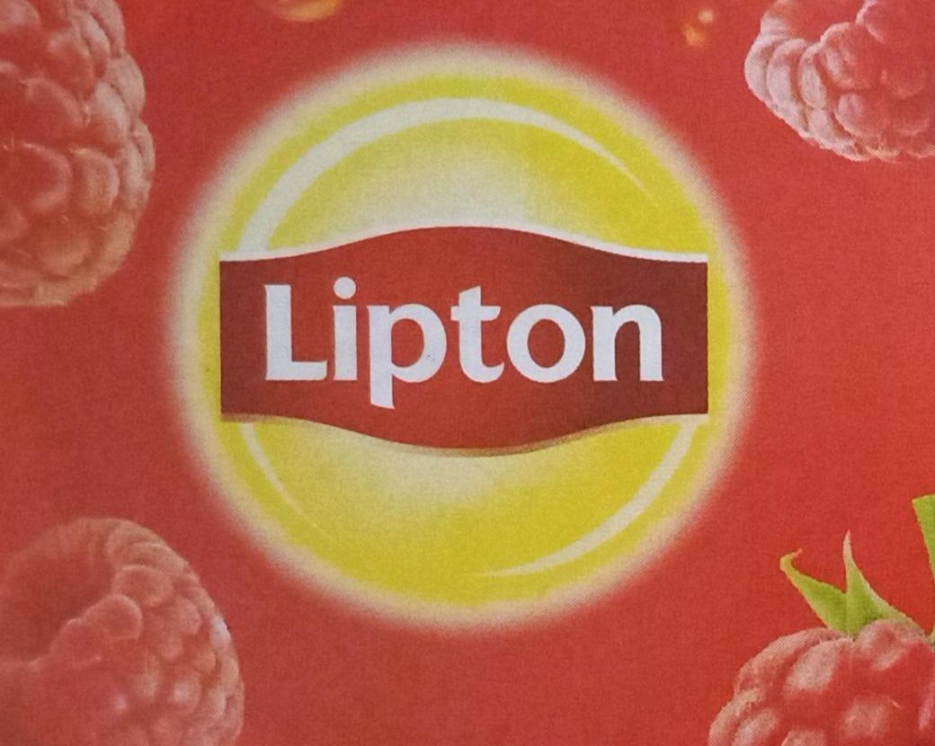 Фото - Суміш фруктова Lipton малина журавлина в пакетах для разової заврки Lipton