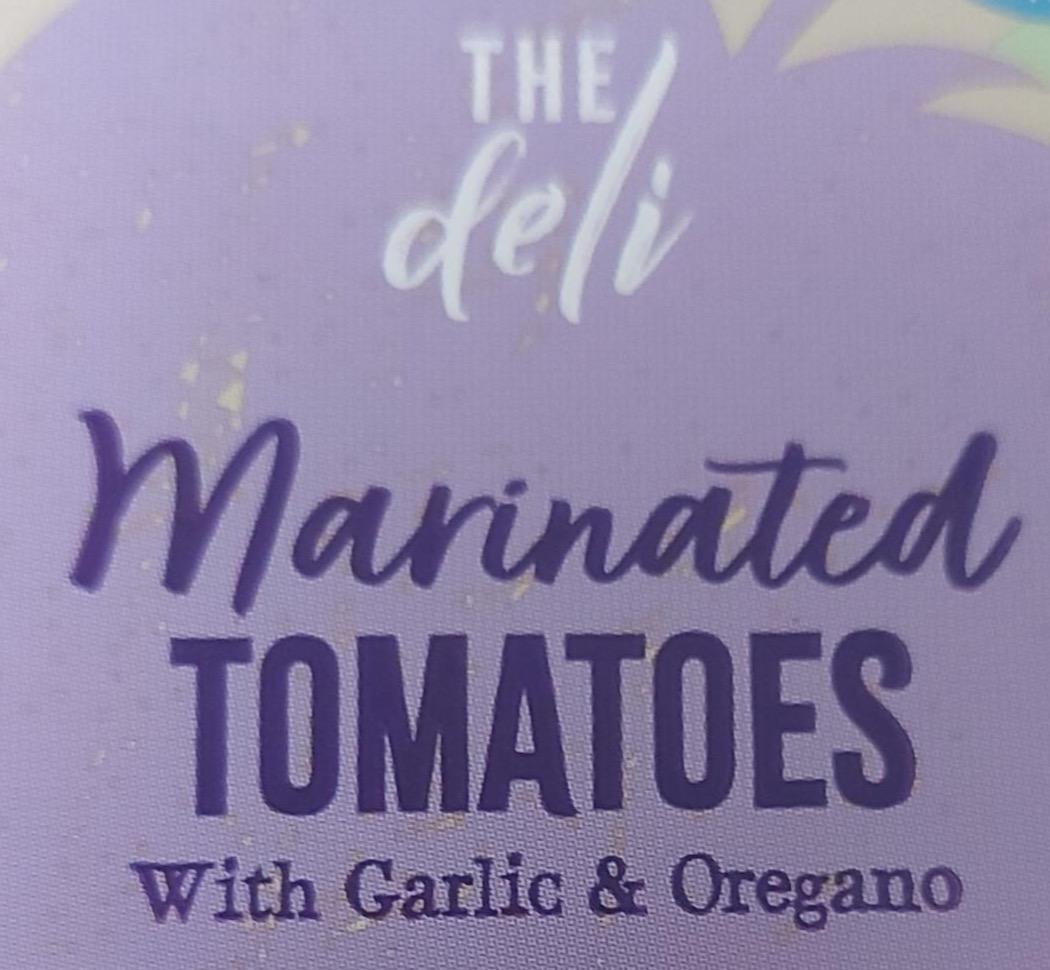 Фото - Marinated tomatoes with garlic oregano The deli