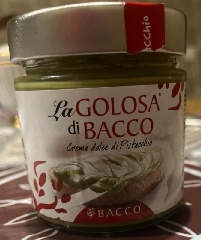 Фото - crema dolce di pistacchio La Golosa di Bacco