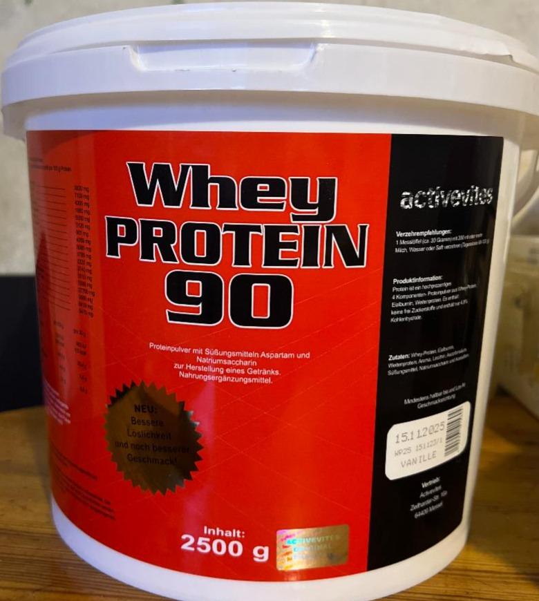 Фото - Протеїн Whey Protein 90 Activevites