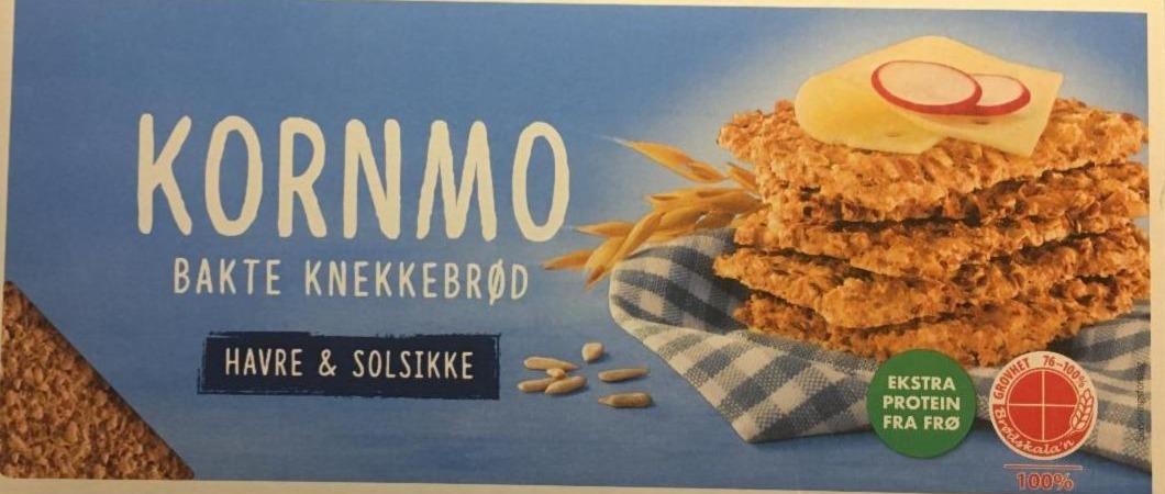 Фото - Bakte Knekkebrød Havre & Solsikke Kornmo