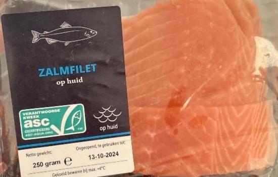 Фото - Zalmfilet op huid Lidl