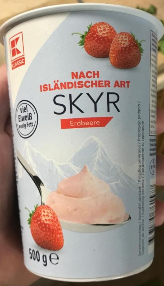 Фото - Skyr Nach Isländischer Art Erdbeere K-Classic