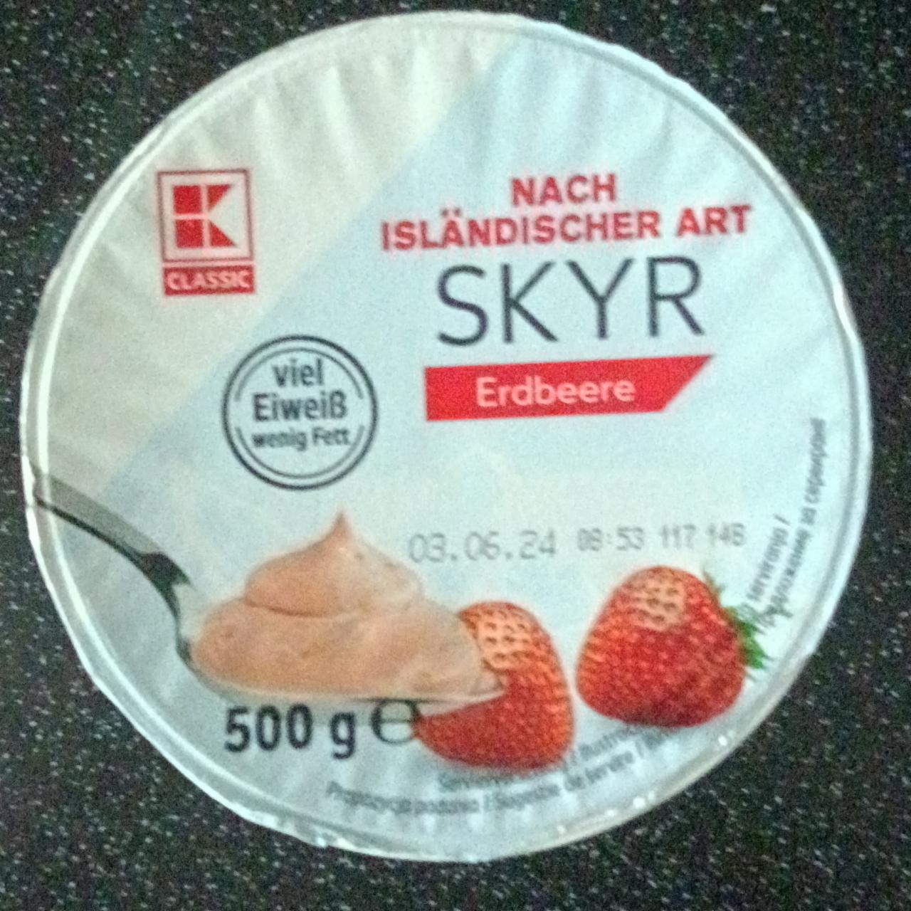 Фото - Skyr Nach Isländischer Art Erdbeere K-Classic