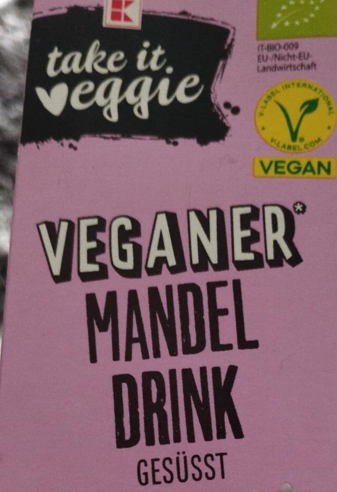 Фото - Veganer mandel drink gesüsst K-take it veggie