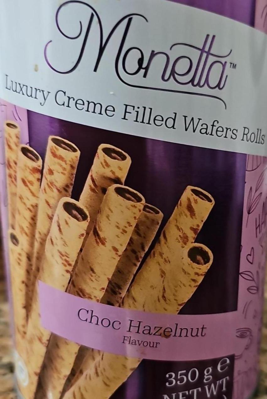 Фото - Luxury creme filled wafers Rolls Monetta