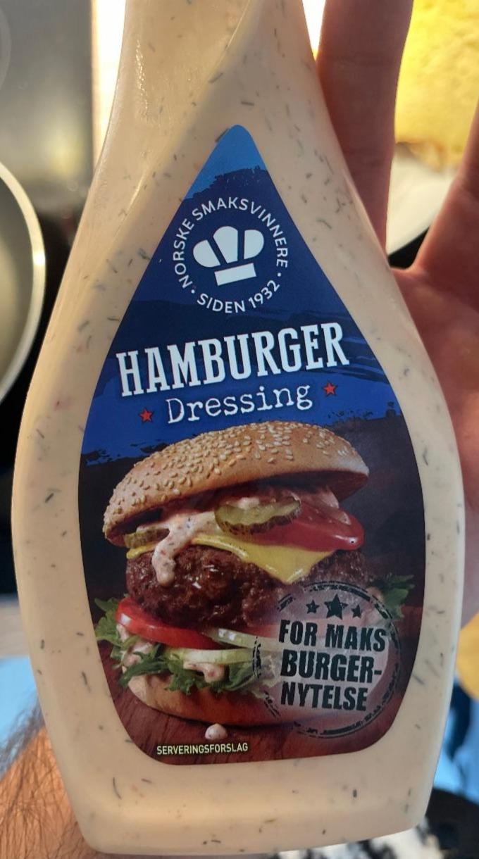 Фото - Hamburger dressing Idun