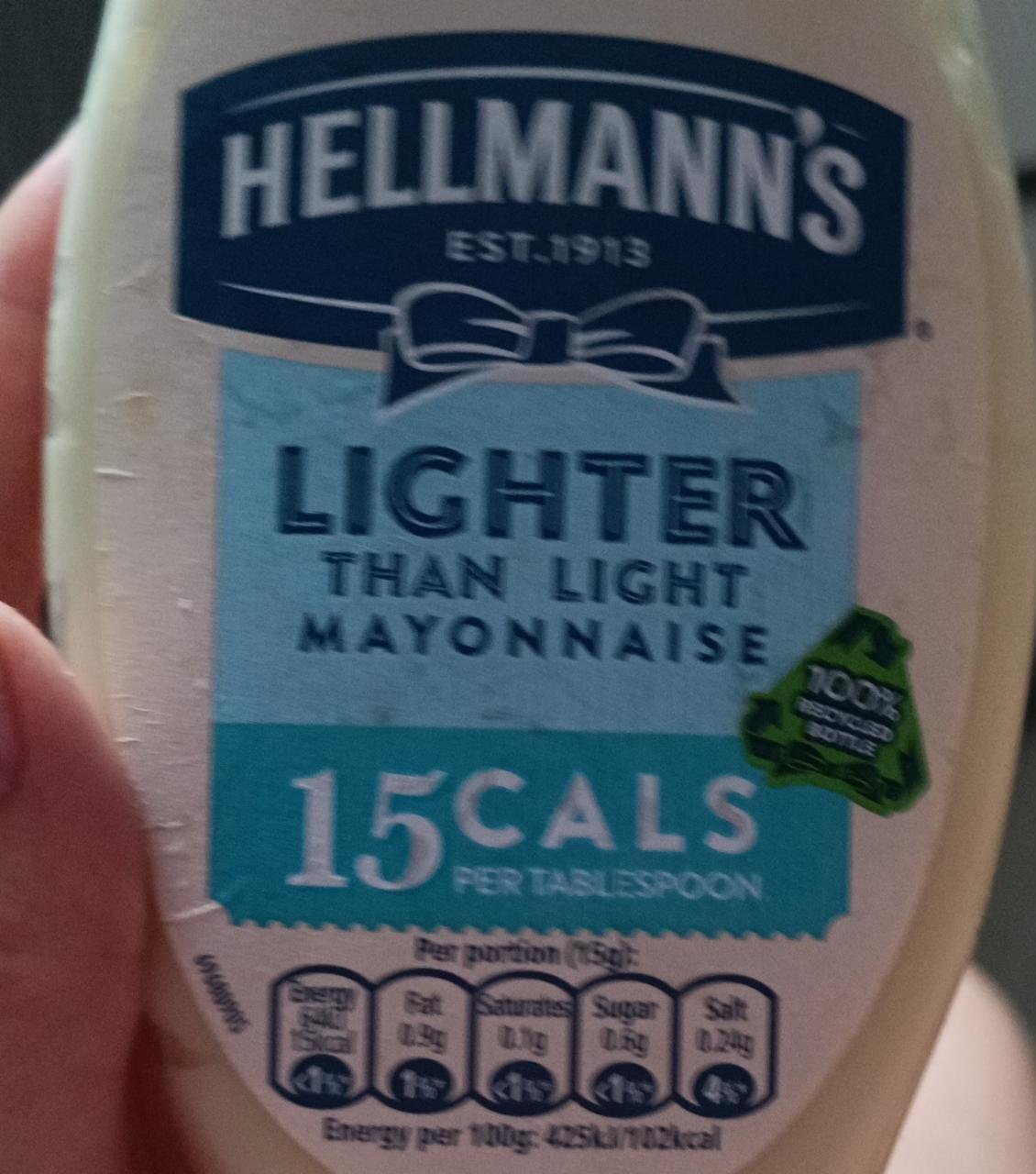 Фото - Lighter Than Light Mayonnaise Hellmann's