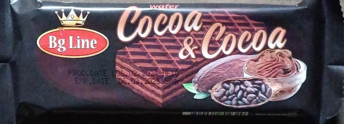 Фото - Wafer cocoa Bg Line