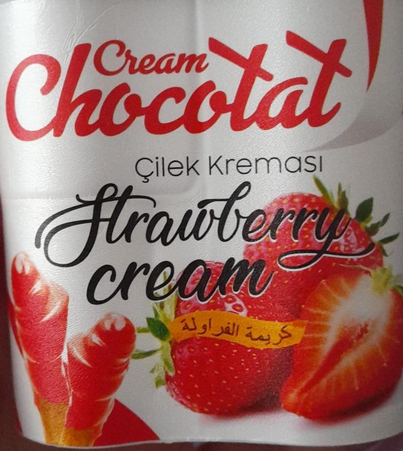 Фото - Паста полунична Strawberry Cream Cream Chocotat