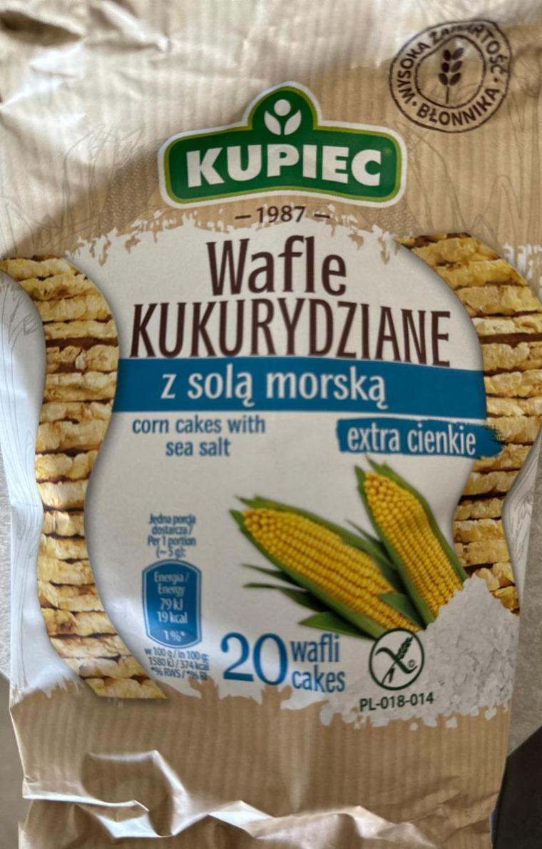 Фото - Wafle Kukurydziane z sola morska Kupiec