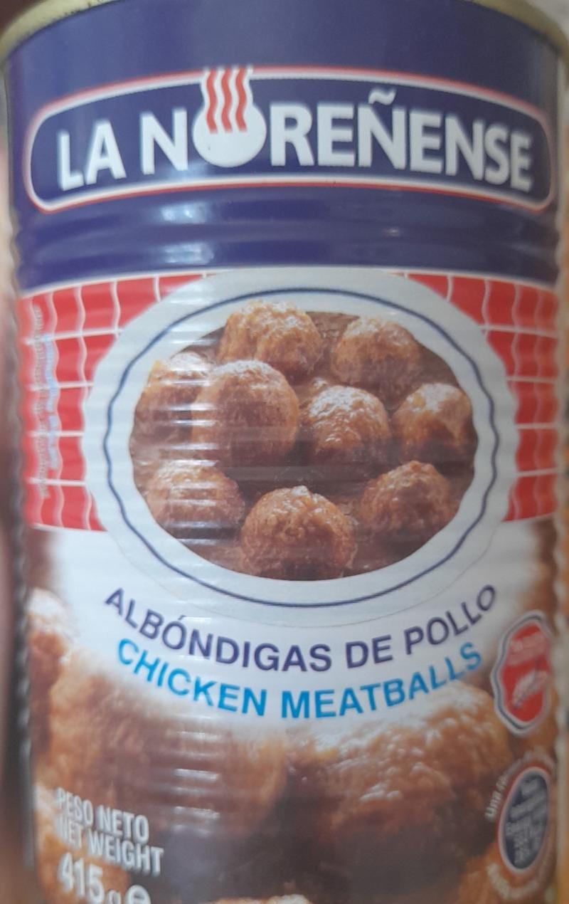 Фото - Мітболи курячі Chicken Meatballs La Norenense