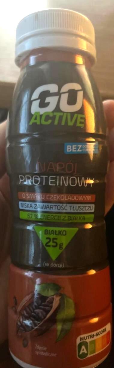 Фото - Napoj proteinowy o smaku czekoladowym Go Active