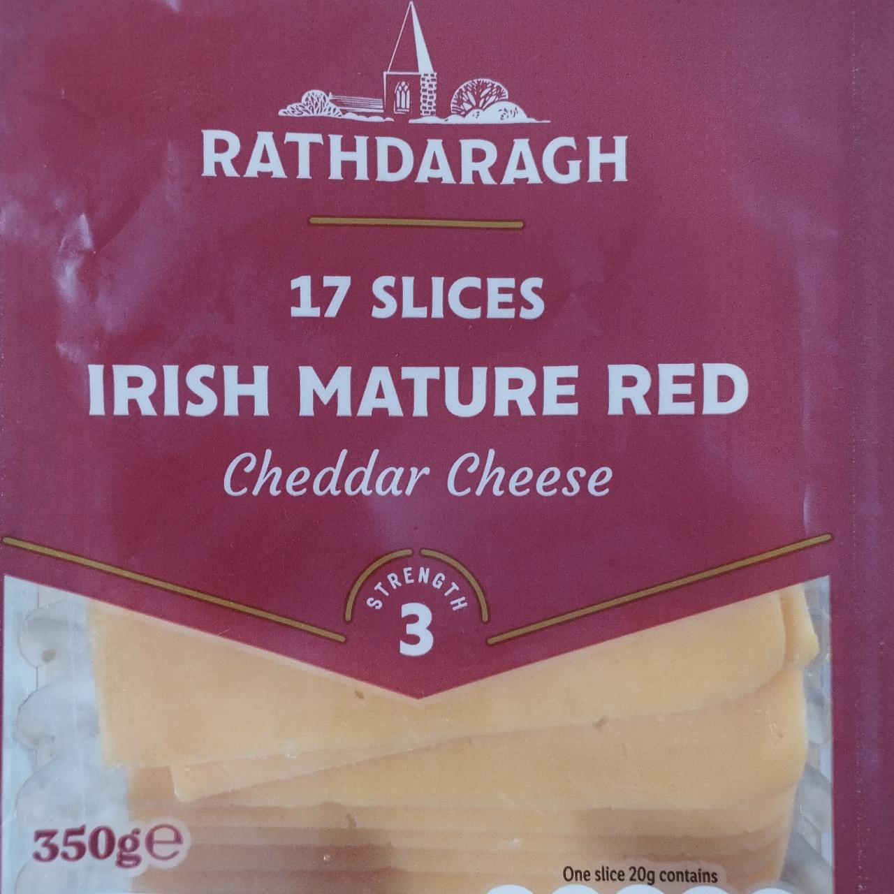 Фото - Irish Mature Red Cheddar Cheese Rathdaragh