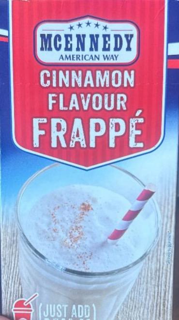 Фото - Cinnamon flavour frappe McEnnedy American Way