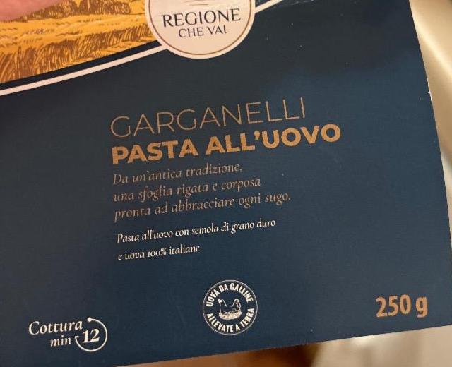 Фото - Garganelli pasta all'uovo Regione che vai