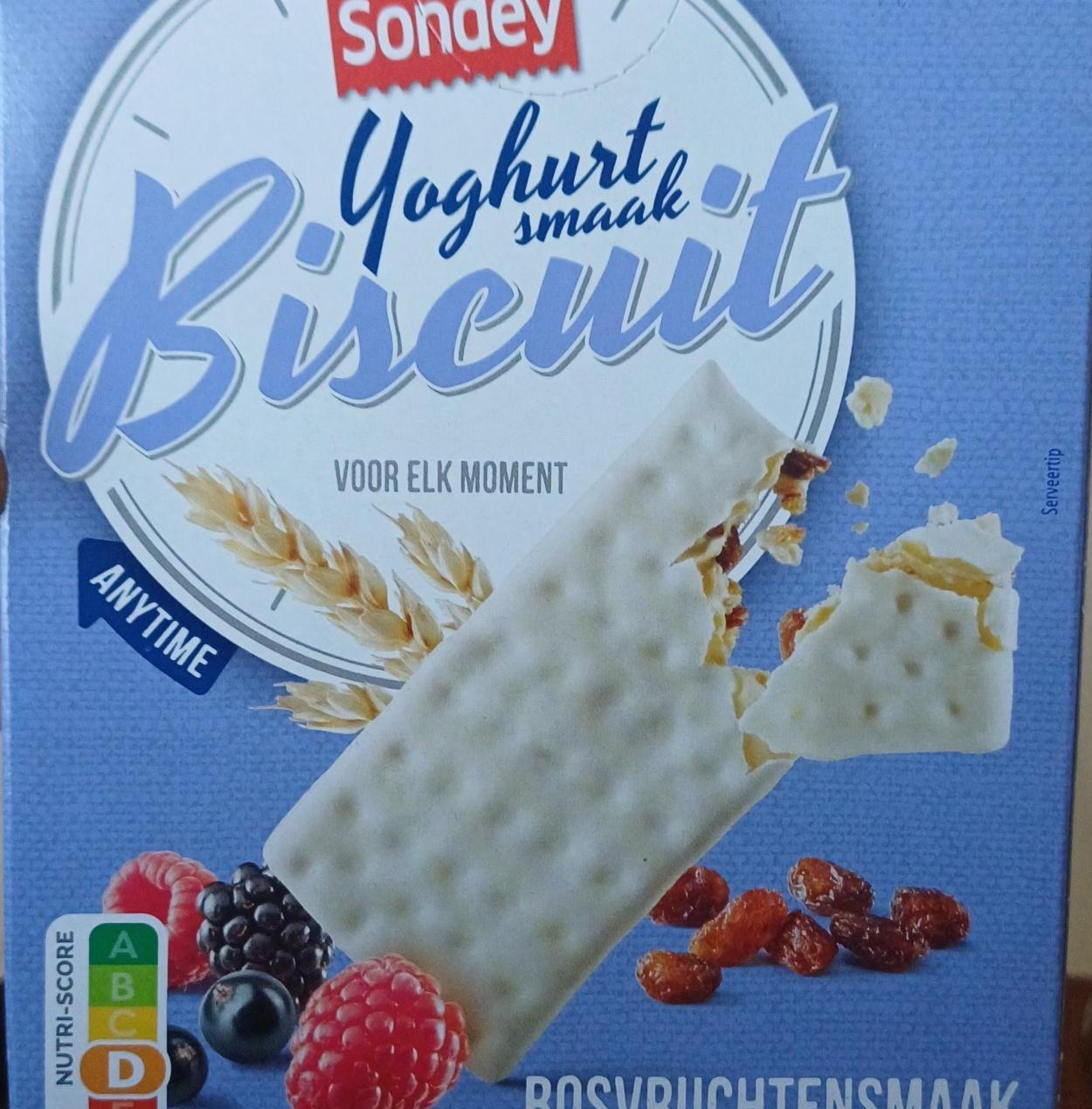 Фото - Yoghurt Smaak Biscuit Sondey