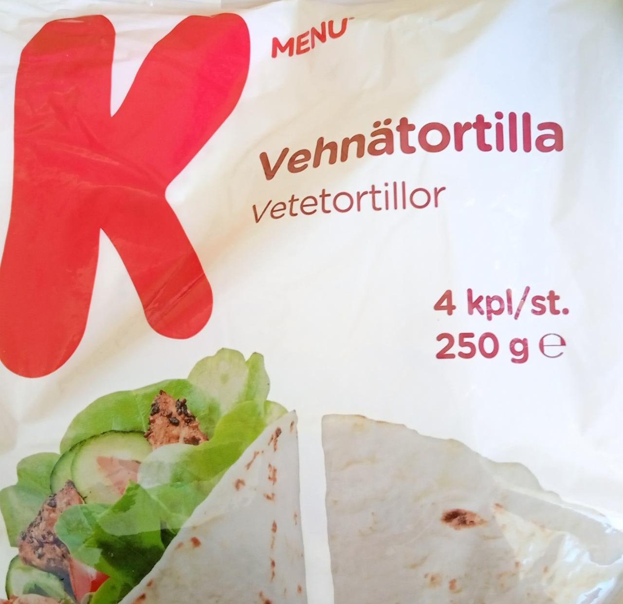 Фото - Vehnätortilla K-Menu