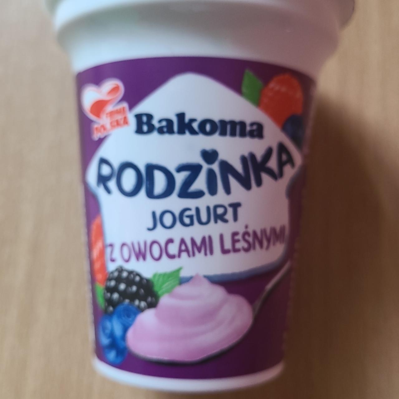 Фото - Yogurt z owocami lesnymi Rodzinka Bakoma