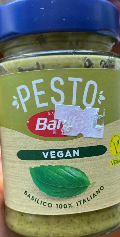 Фото - Vegane pesto sauce mit basilikum Barilla