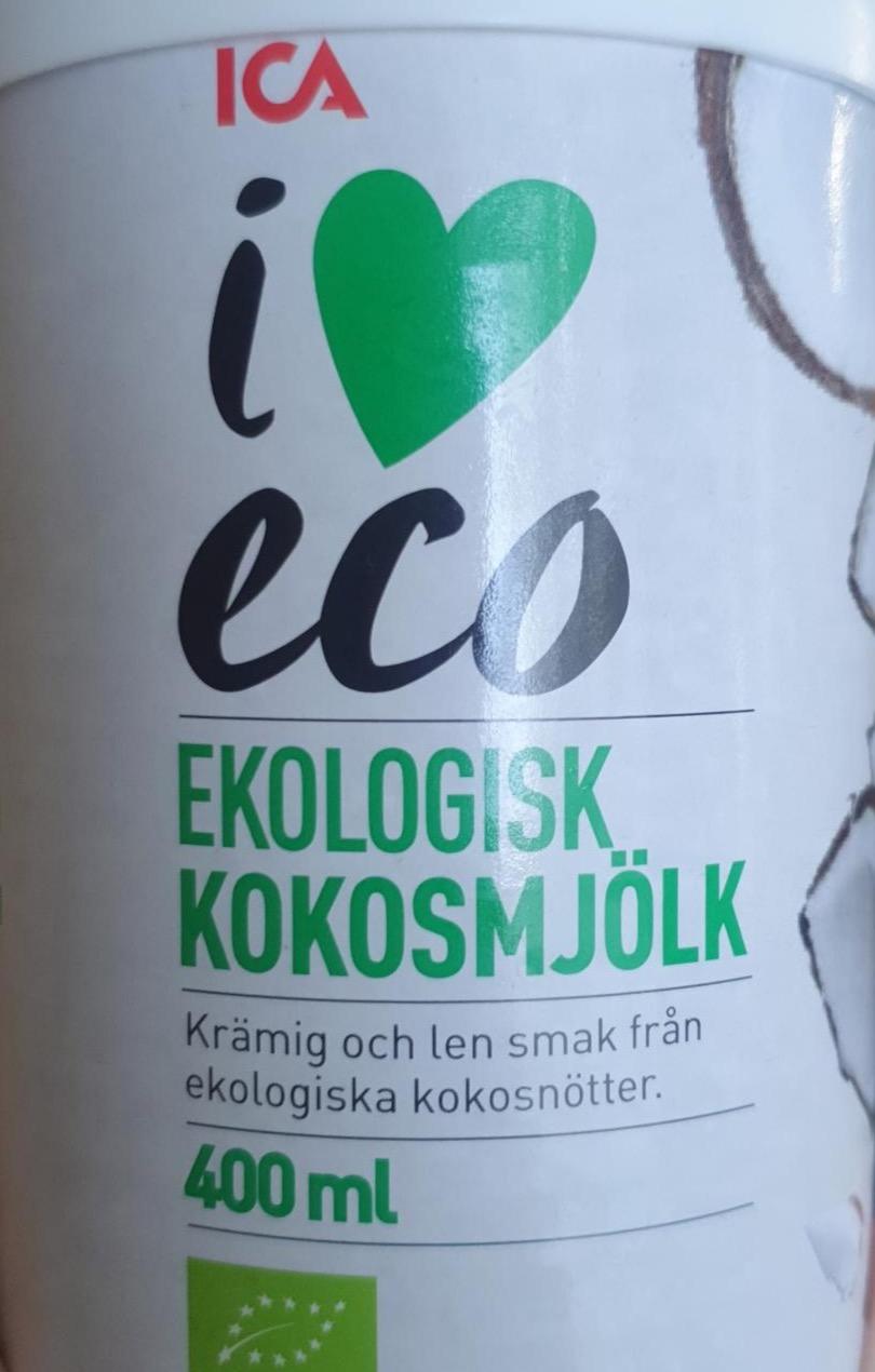 Фото - Ekologisk kokosmjölk ICA