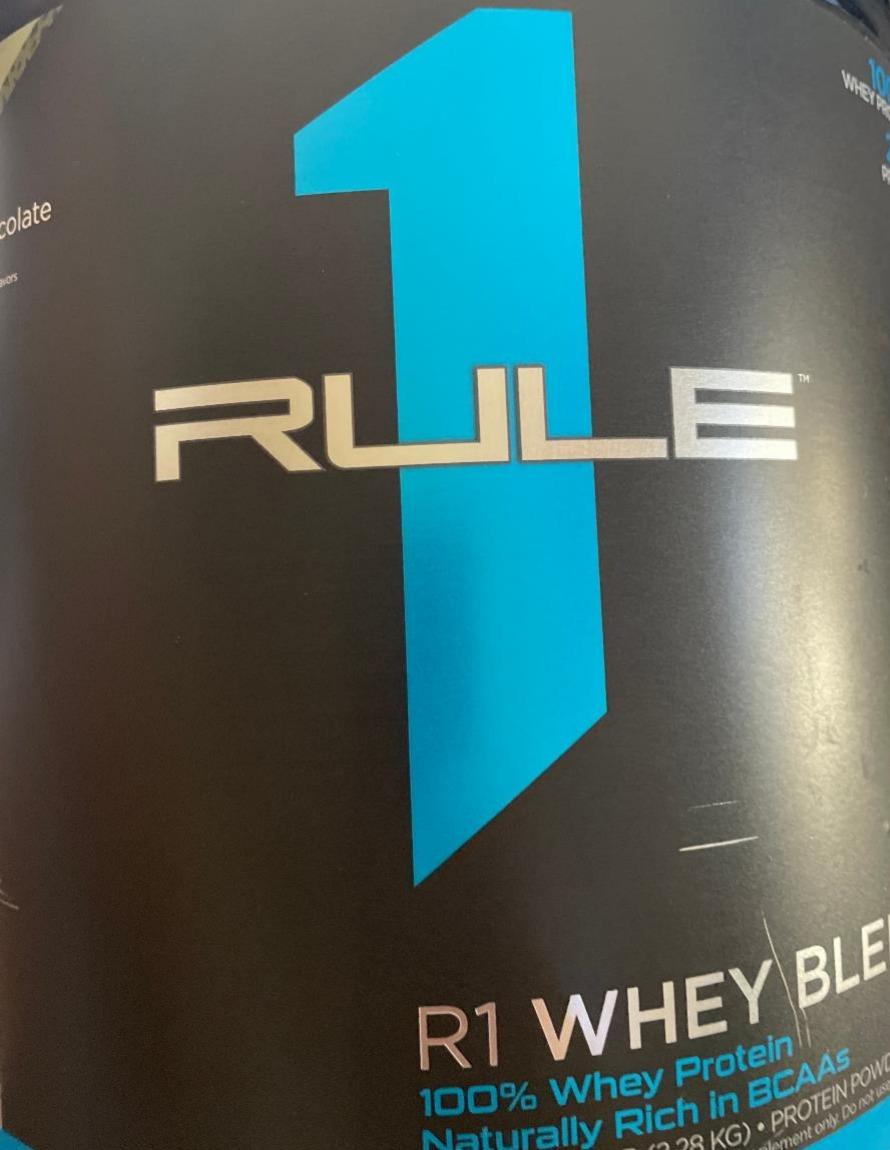 Фото - Whey blend mint chocolate chip Rule 1