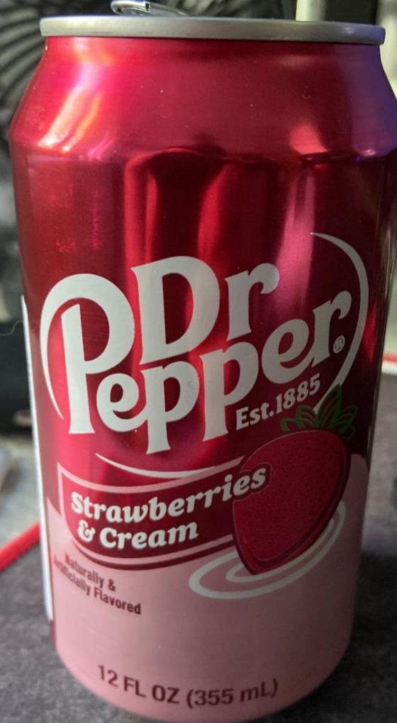 Фото - Drink strawberries & Cream Dr Pepper