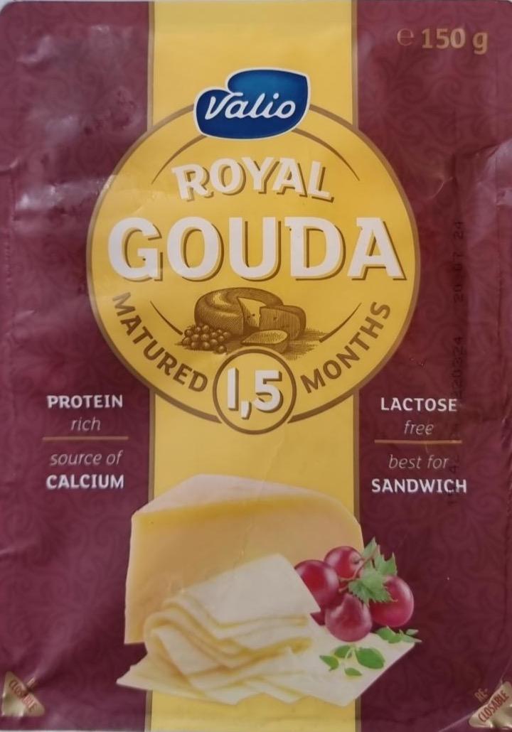 Фото - Royal gouda protein rich Valio