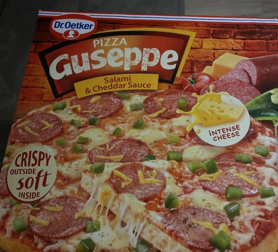 Фото - Pizza Guseppe Salami & Cheddar Sauce Dr.Oetker