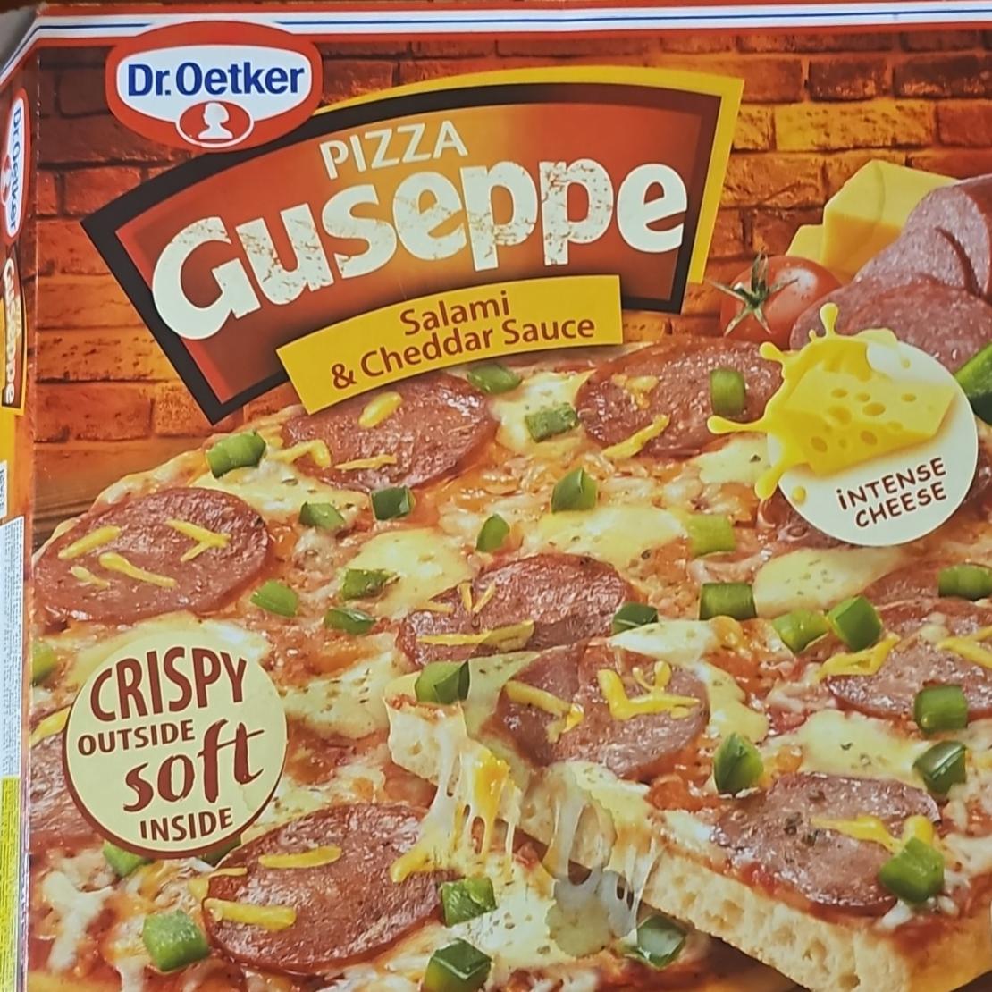 Фото - Pizza Guseppe Salami & Cheddar Sauce Dr.Oetker