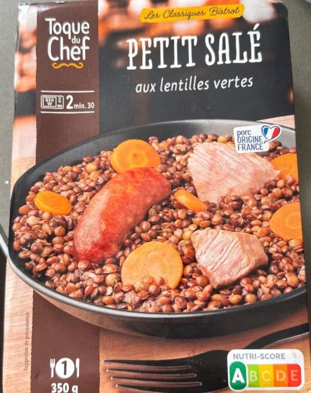 Фото - Petit salé aux lentilles vertes Toque du Chef