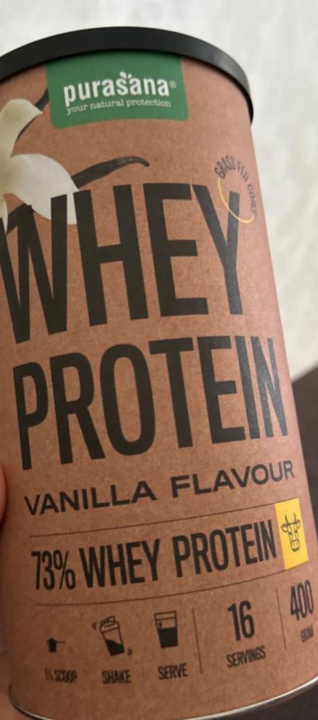 Фото - Протеїн Whey Protein Vanilla Flavour Purasana